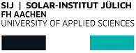 Solar-Institut Jülich der Fachhochschule Aachen-Logo